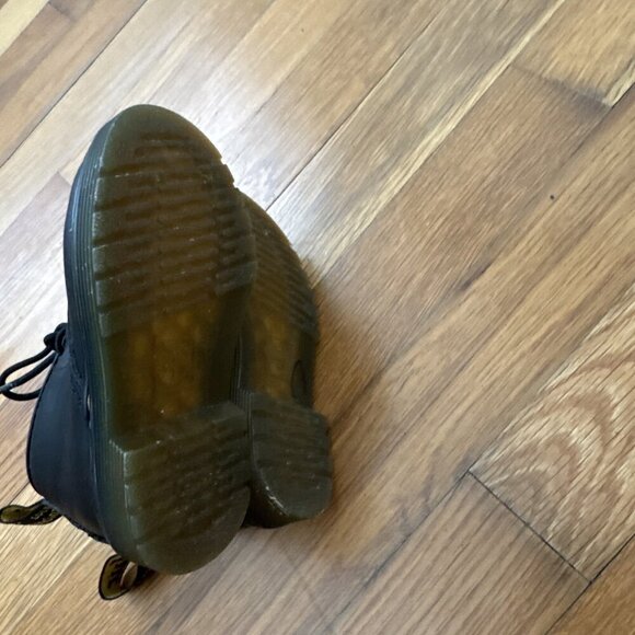 Dr Martens Black JY004 Toddler Ankle Side Zip Boots Read Size 6 - Picture 8 of 9